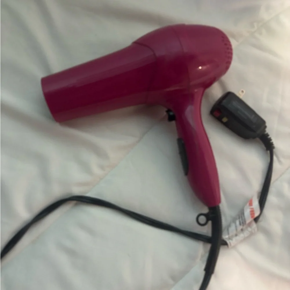 Pink Hair Dryer unbranded- tested and works